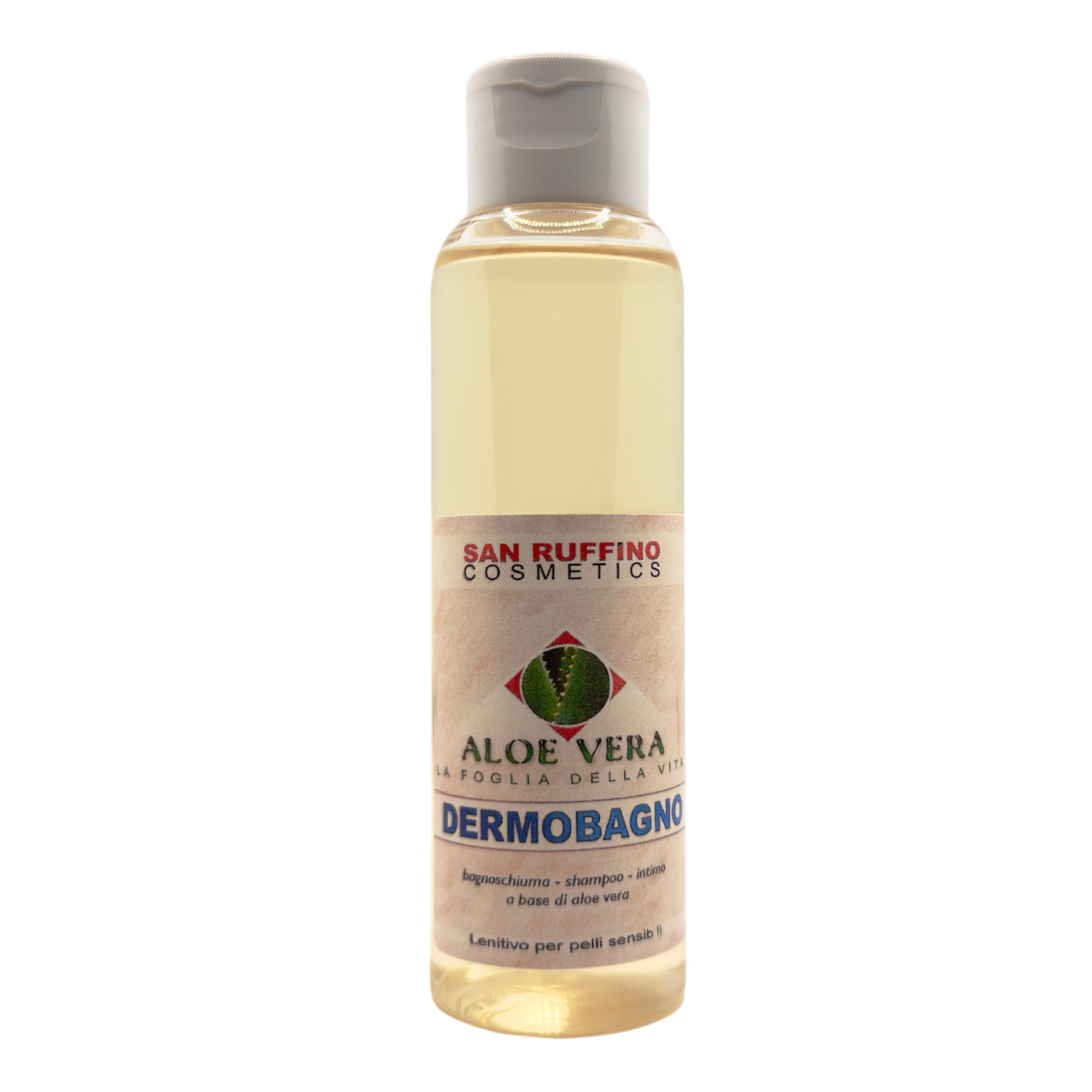 DERMOBAGNO DELICATO CON ALOE VERA – DETERGENTE IDRATANTE E LENITIVO PER PELLE SENSIBILE, USO QUOTIDIANO E FAMIGLIA