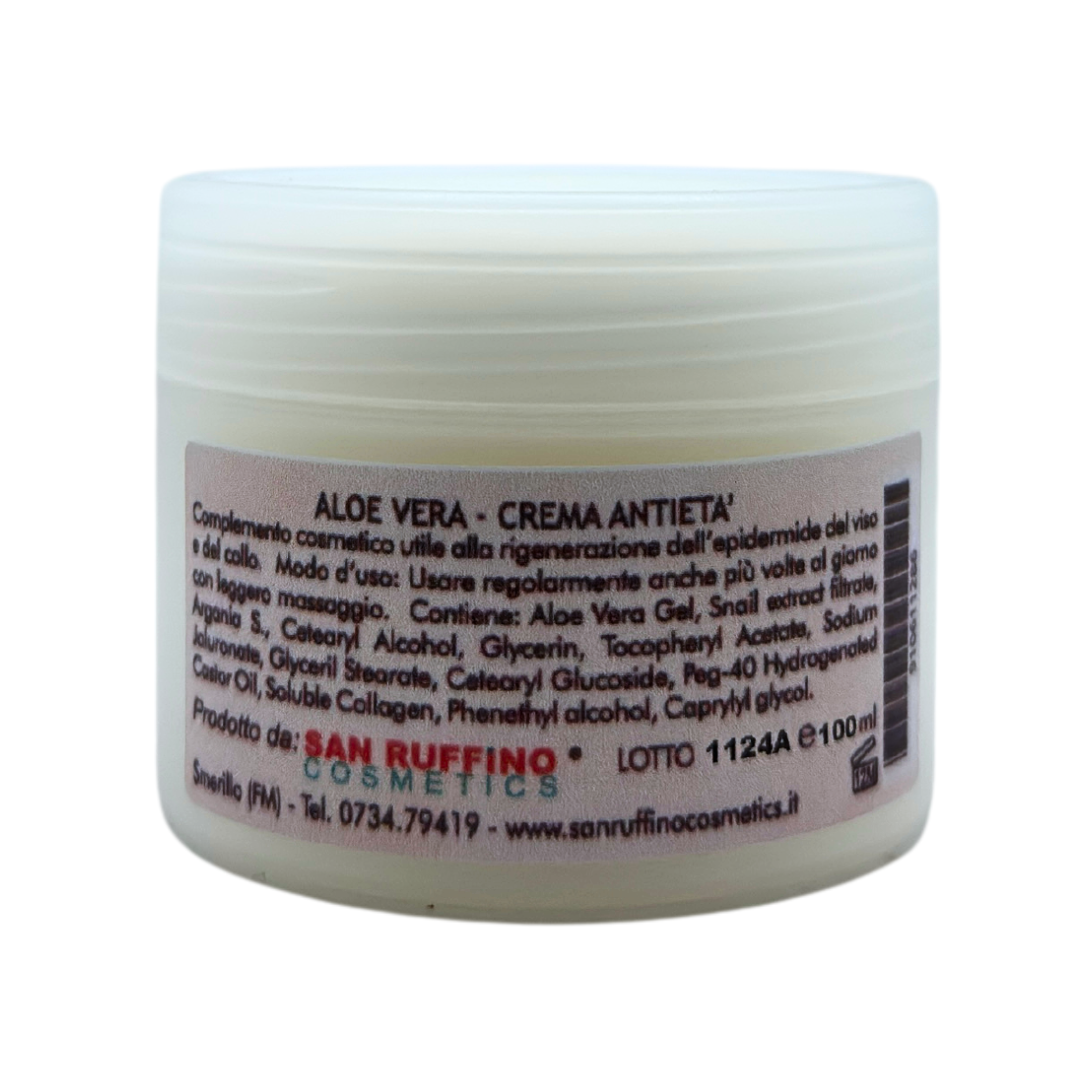 CREMA ANTIETA’ AL SIERO DI LUMACA 30% E ALOE VERA - Crema Viso