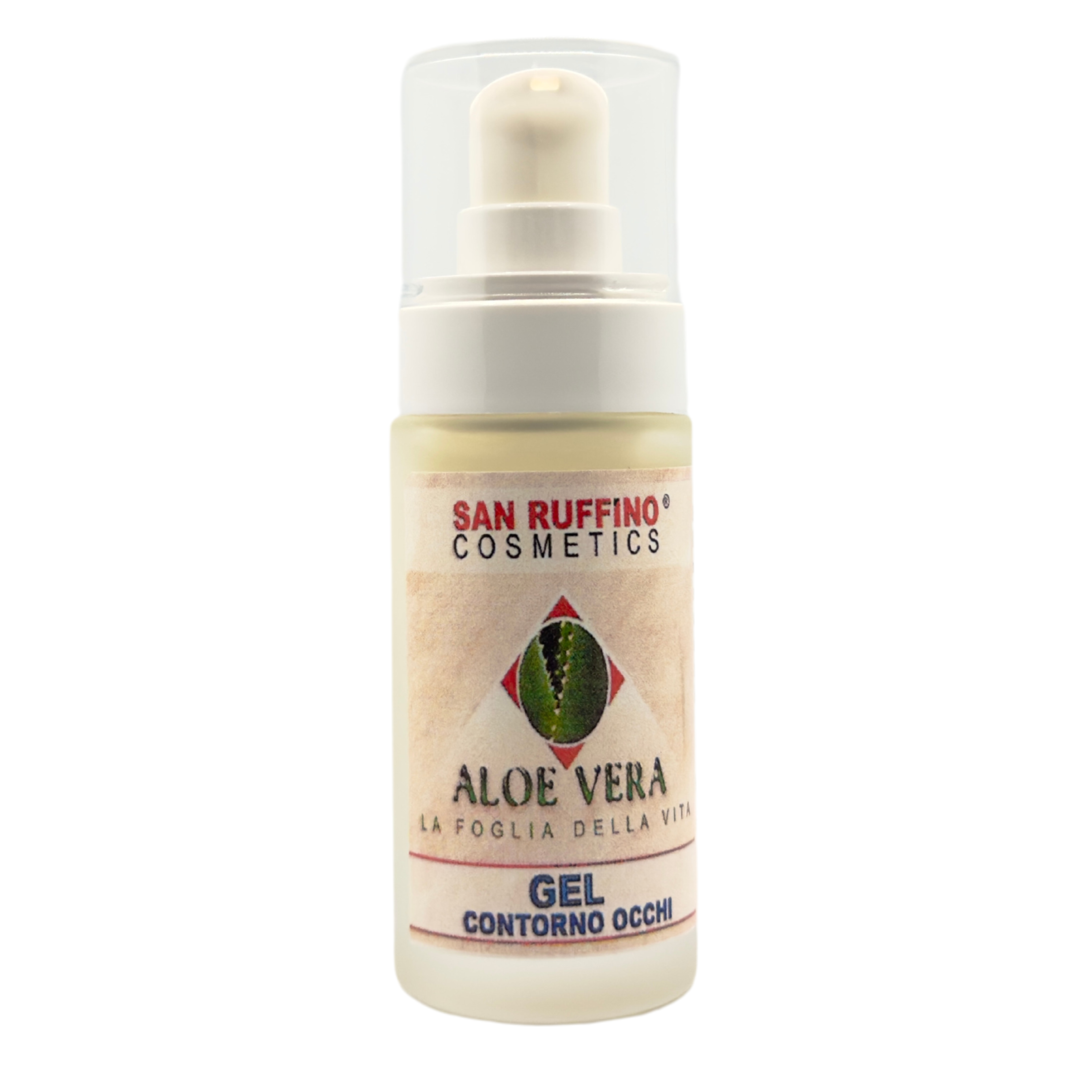 GEL CONTORNO OCCHI CON ALOE VERA – IDRATANTE, LENITIVO E RINFRESCANTE PER BORSE, OCCHIAIE E PELLE SENSIBILE
