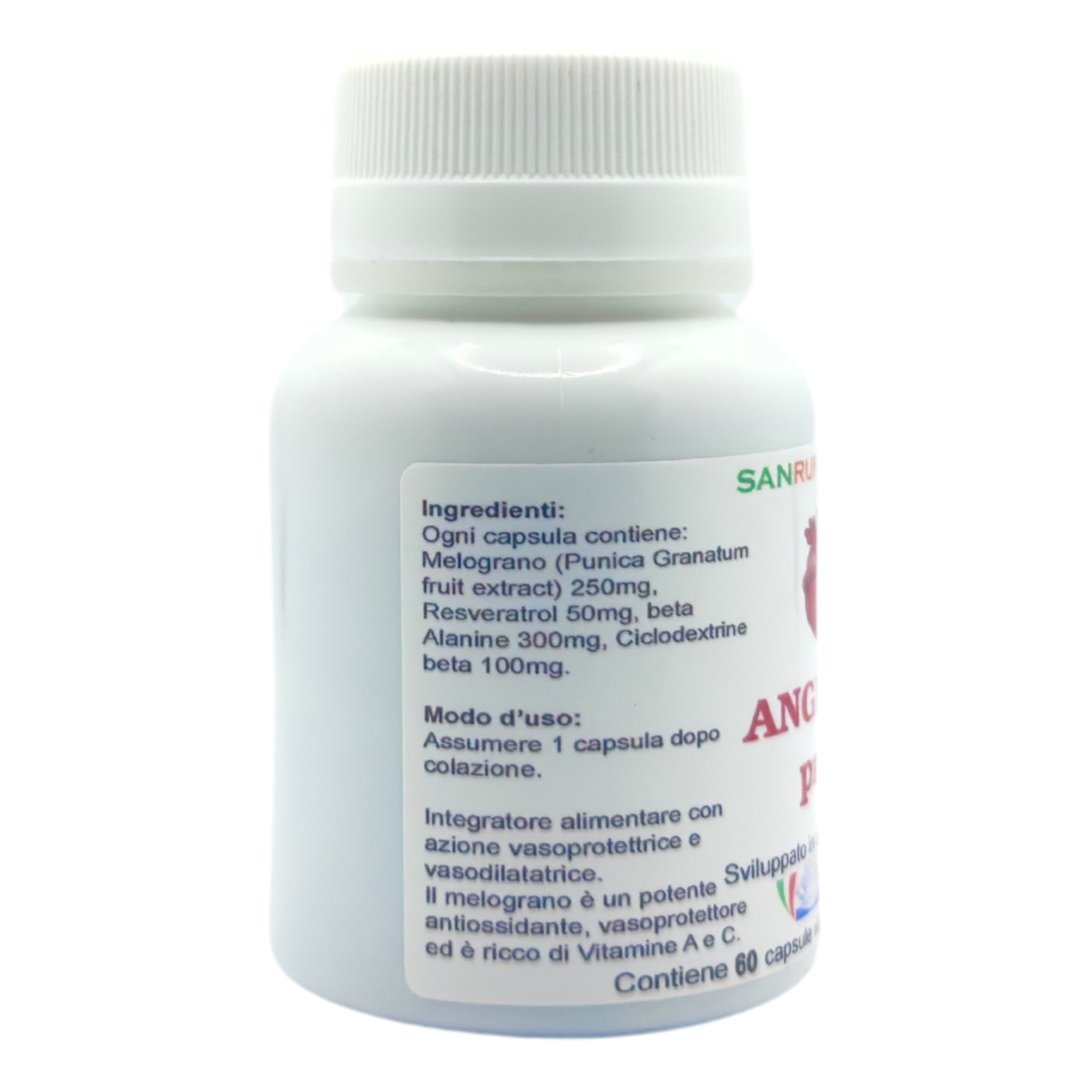 ANGIO LIFE PROTECT - INTEGRATORE ALIMENTARE PER IL SUPPORTO VASCOLARE E CELLULARE