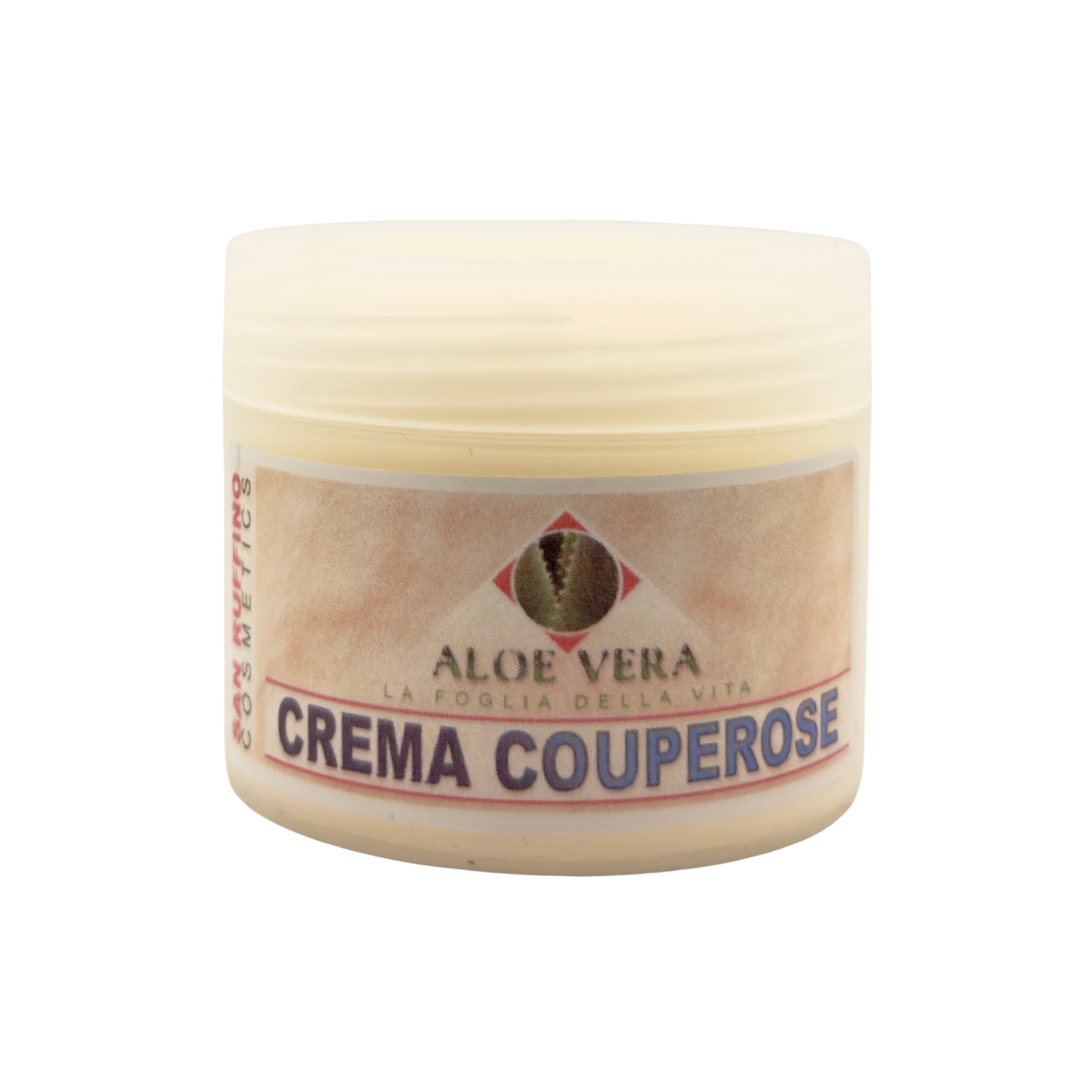 CREMA COUPEROSE CON ALOE VERA E RUSCUS – LENITIVA, ANTIROSSORE E PROTETTIVA PER PELLI SENSIBILI