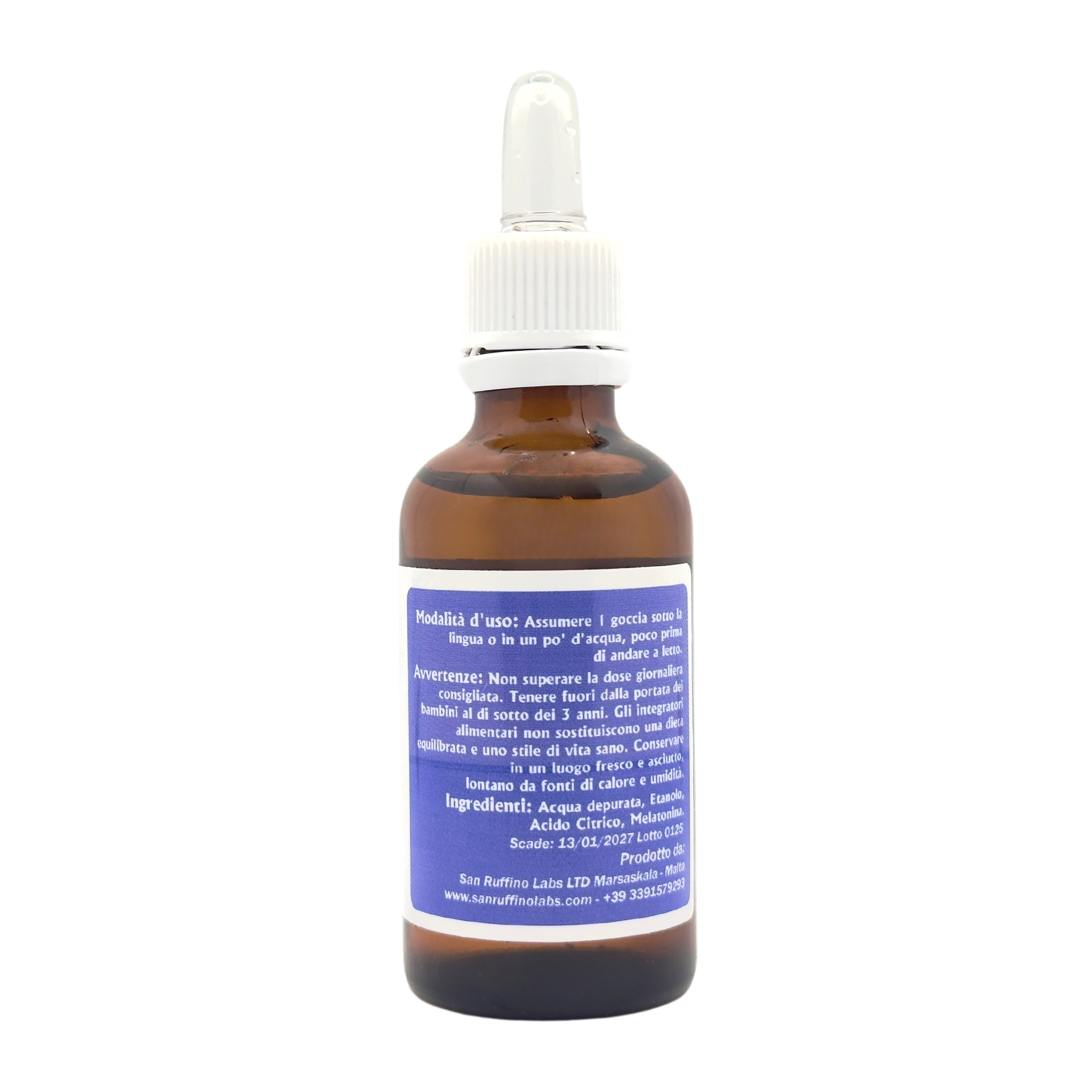 MELATONIN DROPS 1MG | 50-100ml