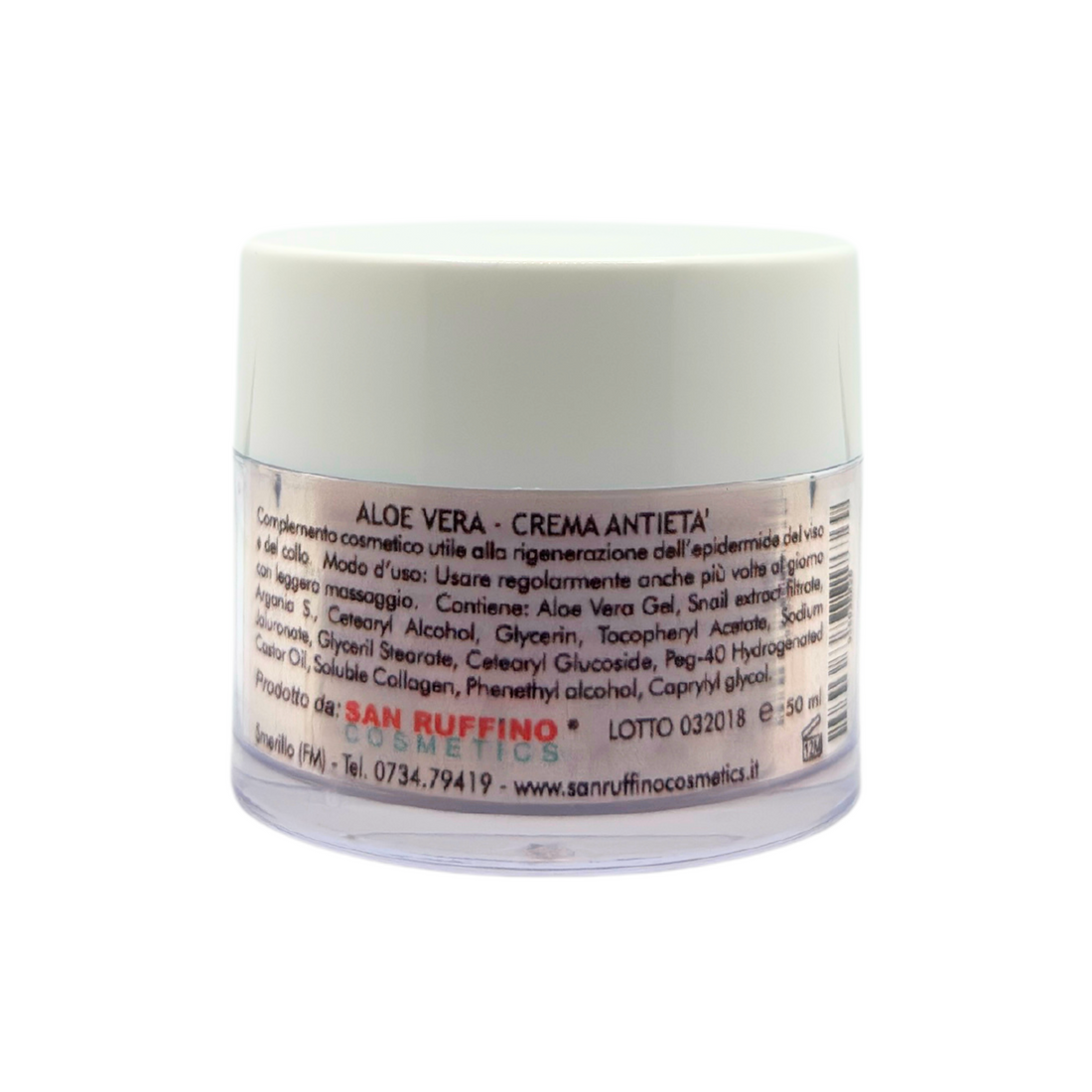 CREMA ANTIETA’ AL SIERO DI LUMACA 30% E ALOE VERA - Crema Viso